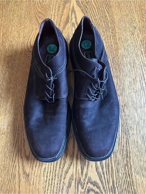 Cole Haan Men's Brown Suede Oxfords